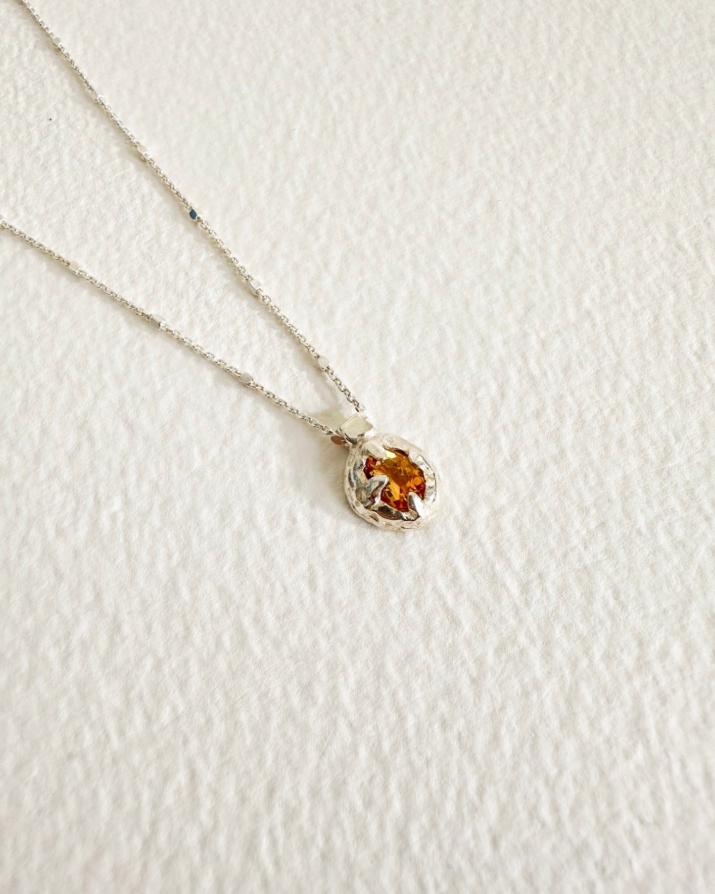 Blossom Citrin Necklace