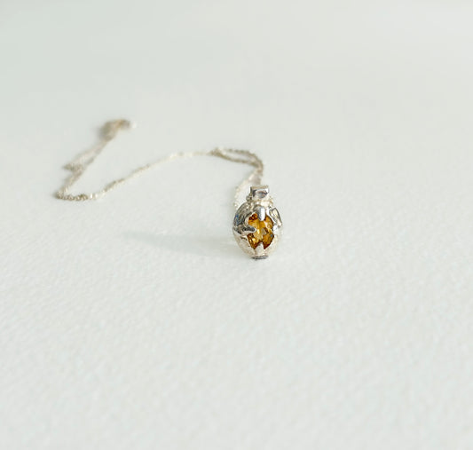 Blossom Citrin Necklace